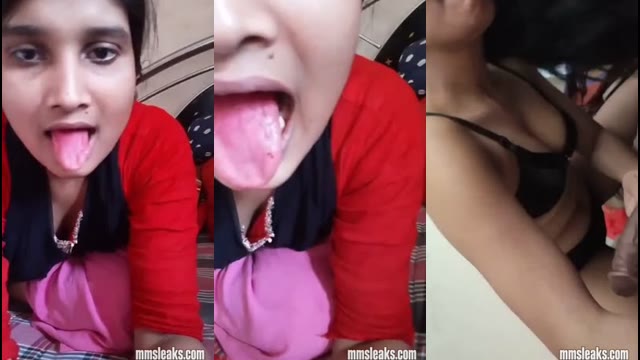 Blurry Tease Tongue Out, Bending Over for the Cam
