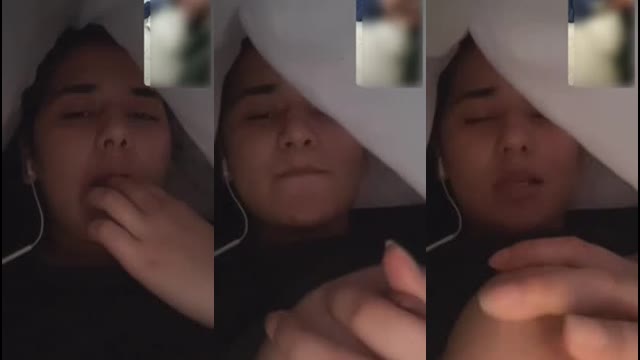 Video Call Sex Desi Girl Moaning Under Blanket MMS