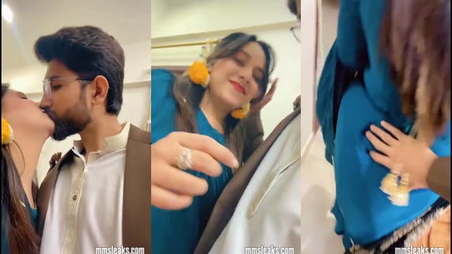 Smiling Wife Video Blue Suit Marigold Joy MMS