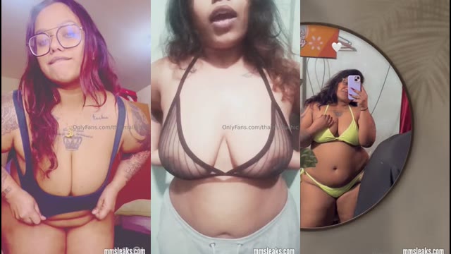 Mallu BBW Shaking Her Big Ass in Fishnets
